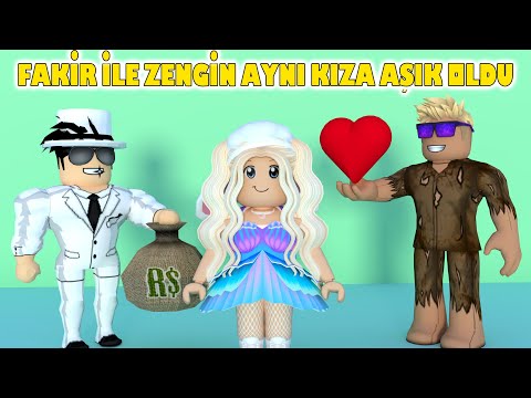 Fakir ile Zengin Aynı Kıza Aşık Oldu | Roblox Brookhaven