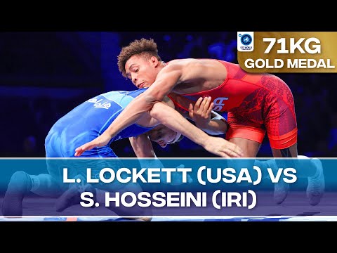 Gold Medal • FS 71Kg • Ladarion Artez LOCKETT (USA) vs. Seyedabolfazl Seyed Ayyoub HOSSEINI (IRI)