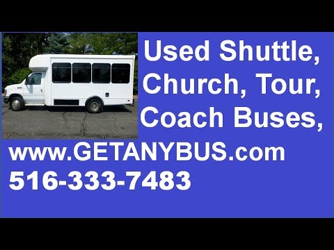 Finest used buses for sale | 2008 Ford E450 21 Passenger Starcraft Shuttle Bus For Sale