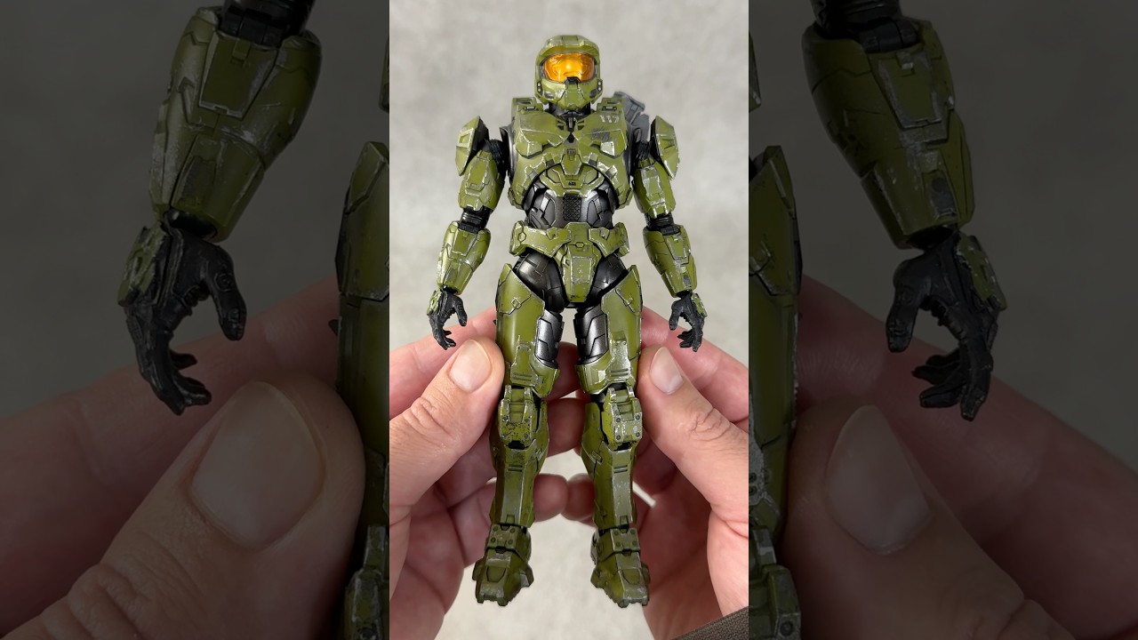 1/12 scale Master Chief Petty Officer John-117 figure from 1000Toys.