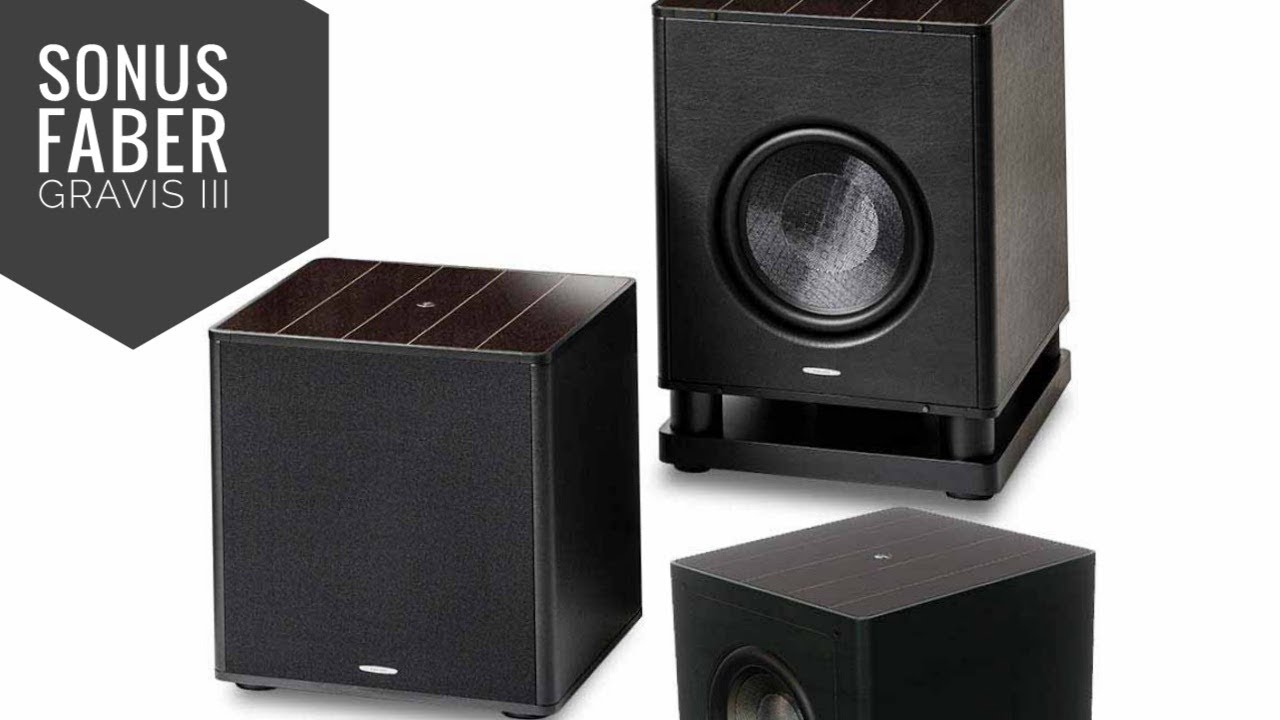 New Sonus faber Gravis III Subwoofer unveiled with App-Control Ability