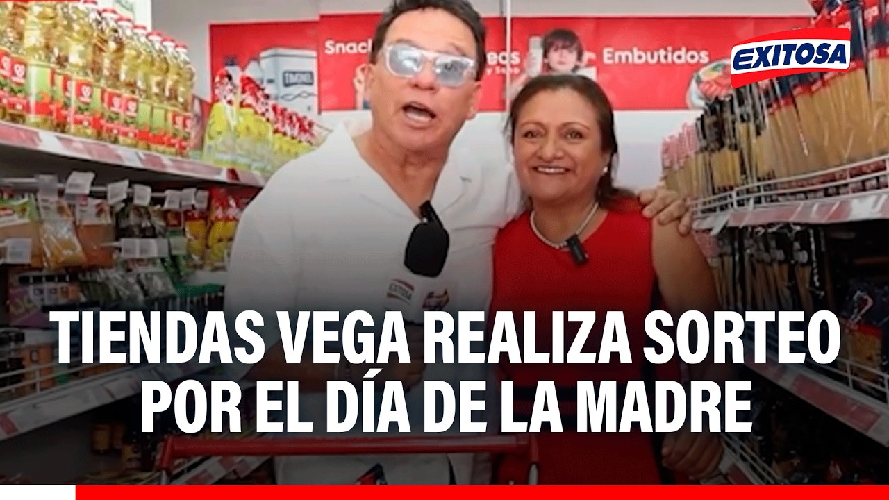 🔴🔵 Tiendas Vega realiza sorteo por el Día de la Madre