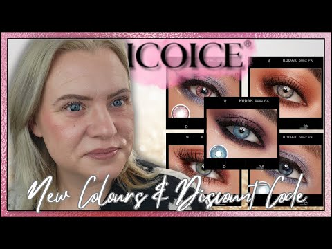 ICOICE COLOR CONTACT LENSES REVIEW | NOVEMBER 2023 Must Have Shades+Discount Code | Clare Walch