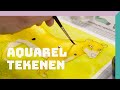 Maak je eigen aquarel tekening | Doe het zelf
