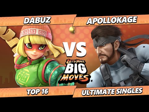 LMBM 2023 - Dabuz (Min Min, Rosalina) Vs ApolloKage (Snake) SSBU Ultimate Tournament