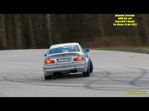 Adamiak Jarosław - BMW M3 e46 - SuperOES 4 Runda Tor Kielce 15-04-2023