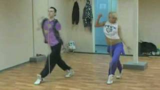 A&#39;DREY teaching &quot;Peaches - Downtown&quot;