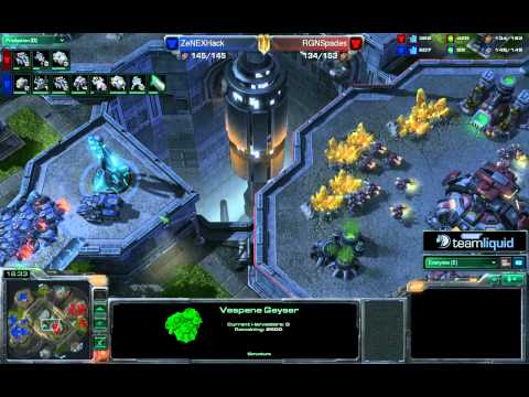 Game 1 - ZeNEXHack vs RGNSpades - TeamSpeak TL SC2 Open #20 Semi-Final B