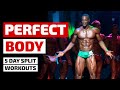 World S Most Perfect Body 5 Day Workout Split