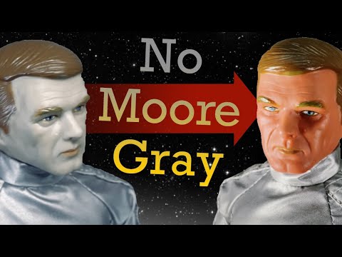 De-gray your Vintage Mego heads - Restoring the Moonraker Bond and Jaws figures