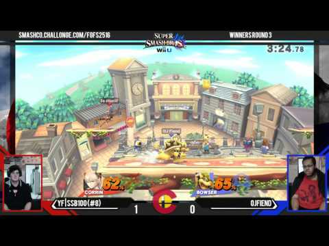 FGF30 - YF|SSB100 (Corrin, Donkey Kong) Vs. OJFiend (Corrin, Bowser) - WR3