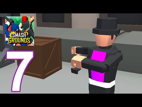 Smash Grounds - Epic Ragdoll Battle Gameplay Walkthrough part 7 - Campaign 4, Stage 7-8 (Android)