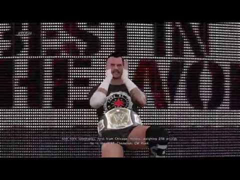 WWE 2K15 CM Punk 2K Showcase Mode Walkthrough Part 9 - Bitter Teammates (PS4)