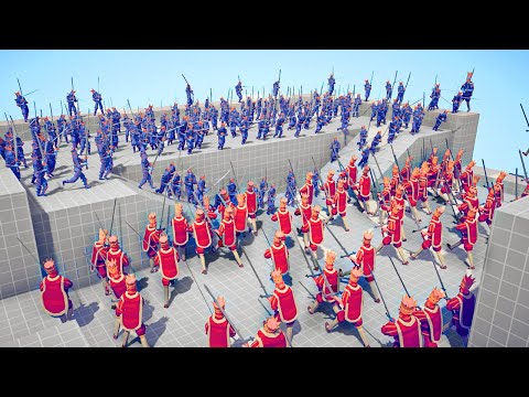 🔥 100X MEDIEVAL KING ARMY vs DYNASTY ARMY - CASTLE RAID / Totally Accurate Battle Simulator ( TABS )