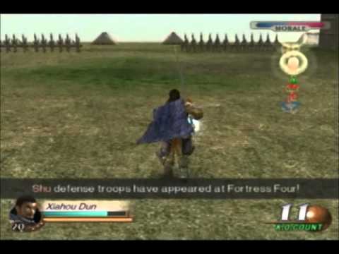 Let's Play Dynasty Warriors 3- Xiahou Dun pt 4-1 (Guan Yu's Escape)