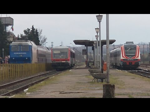 R4091 & IR1642 Cu mecanici de treaba in gara Baia Mare  18 Aprilie 2021