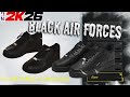 How To Make Black Air Force 1 Lows In NBA 2K26 NBA 2K26 Shoe Creator Tutorial