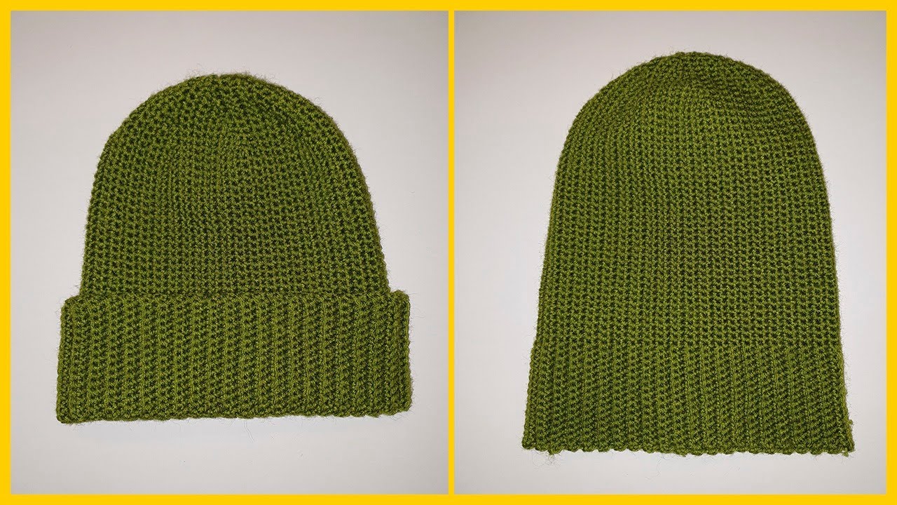 Шапка Бини Шапка Чулок крючком. Вязание крючком