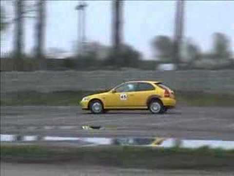 PUCHAR WIOSNY 2008 KJS RAJD RALLY ORACZ/SKROBISZ CIVIC VTI