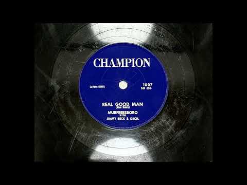 MURFREESBORO - REAL GOOD MAN - CHAMPION 1007, 78 RPM!
