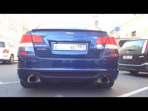 Subaru Legacy 2.5GT BM9 exhaust sound