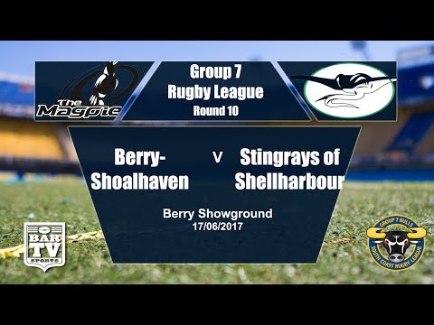 2017 Group 7 RL Round 10 Full Match Replay - Berry-Shoalhaven Heads Vs Stingrays of Shellharbour