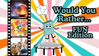 Would You Rather FUN Edition || Brain Break +writing Writing Prompts for Middle Schoolers