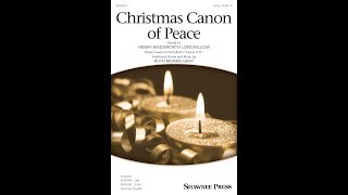 Christmas Canon of Peace (2-Part Choir) - by Ruth Morris Gray