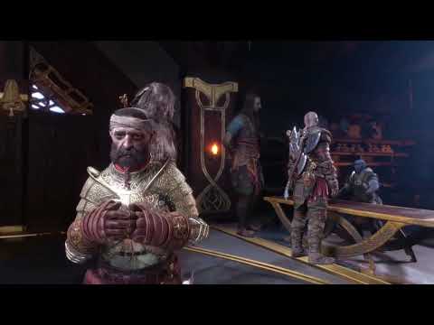 God Of War 5 Ragnarok - Sindri Gives Kratos Secret Weapon To Kill Gods Scene PS5 2022 4K 60FPS