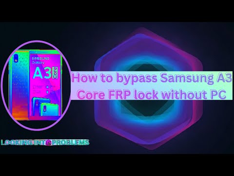 Stuck on FRP? Unlock Your Phone Easily (No PC Needed!) | Samsung A3 Core FRP Bypass