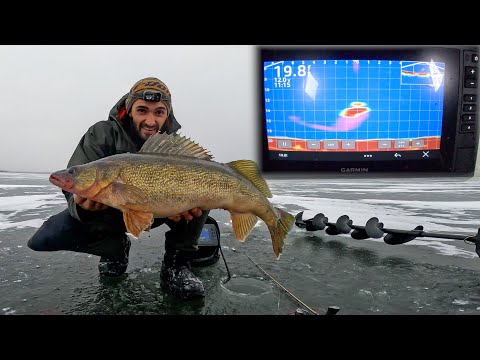 Testing the New MINI Garmin Livescope (PS22 IF ice fishing Bundle)