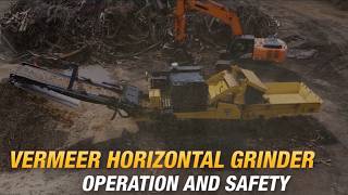 Vermeer horizontal grinder operation and safety