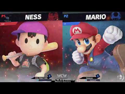 WCW 56 -THAT KID(Ness) VS Zenyou(Cloud/Mario) Winners