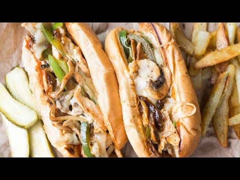 BEST Chicken Philly Cheesesteak