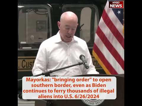 Q: illegal arrested wearing ankle monitor; Mayorkas DENIES 400 migrants ISIS ties, We screen & vet