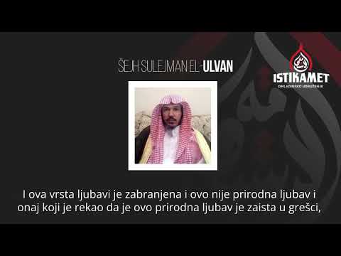 Pravilo o voljenju kafira - šejh Sulejman El-Ulvan