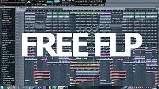 FL Studio Big Room Tutorial #3 - FREE FLP