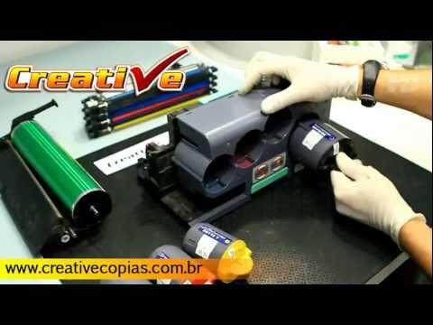 Vídeo Aula Limpeza e Manutenção Conjunto Cilindro Xerox Phaser 6110, CLP300, CLX2160, CLX3160