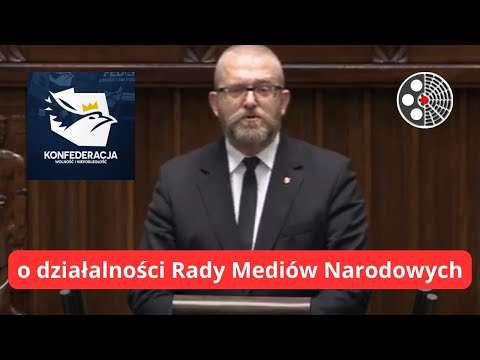 Grzegorz Braun oskarża Radę Mediów o patronat nad zorganizowaną grupą