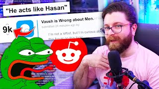 Vaush reacts to DERANGED Reddit critique