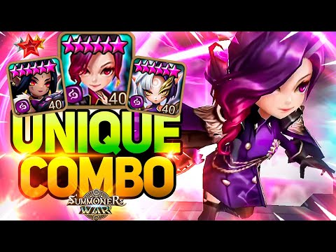 He Tries to Play with UNIQUE LD COMBO - Summoners War