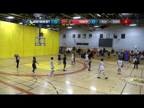 RSEQ Basketball masculin D2 🏀 Montmorency @ Vanier [2/14/2025]