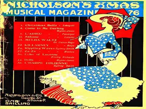 Melba Waltz 1898 by George de Cairos-Rego 1858-1946