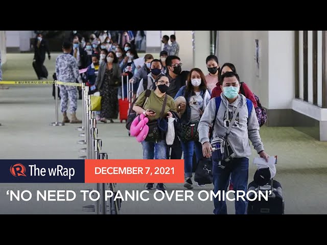 OCTA: No need to panic over Omicron, let’s celebrate ‘Pasko’