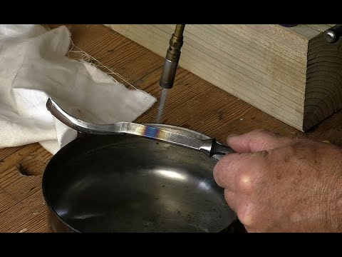 Reshaping a Woodcarving Gouge  2 - Hardening & Tempering