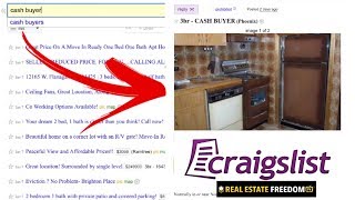 3 Steps To Find Cash Buyers on Craigslist
