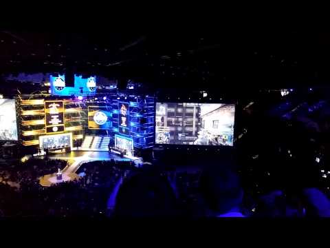 ESL One 2015 Katowice - NiP`s comeback vs Fnatic - View from the stands. HD!