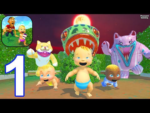 Rainbow Prank: Hide Daddy - Gameplay Walkthrough Part 1 Collect Grimace Shake, Find The Ball - YouTube