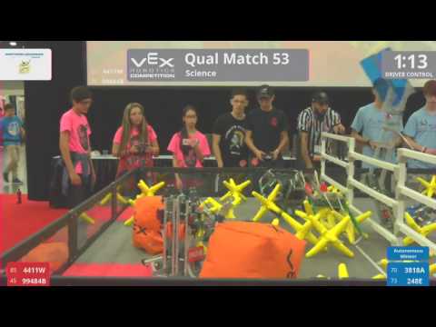 2017 VRC Sci Q53 - 4411W 99484B vs 3818A 248E - 6 to 57