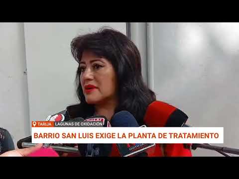 BARRIO SAN LUIS EXIGE SOLUCIÓN ANTE COLAPSO DE LAGUNAS DE OXIDACIÓN